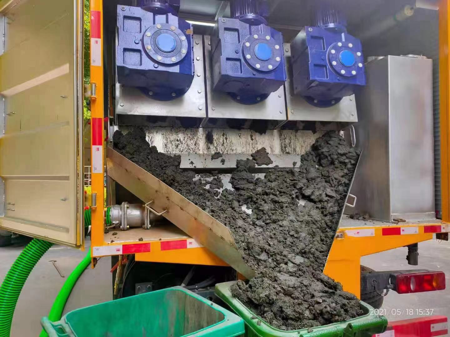 三都化粪池清掏城市维护站-泥浆净化干湿分离处理